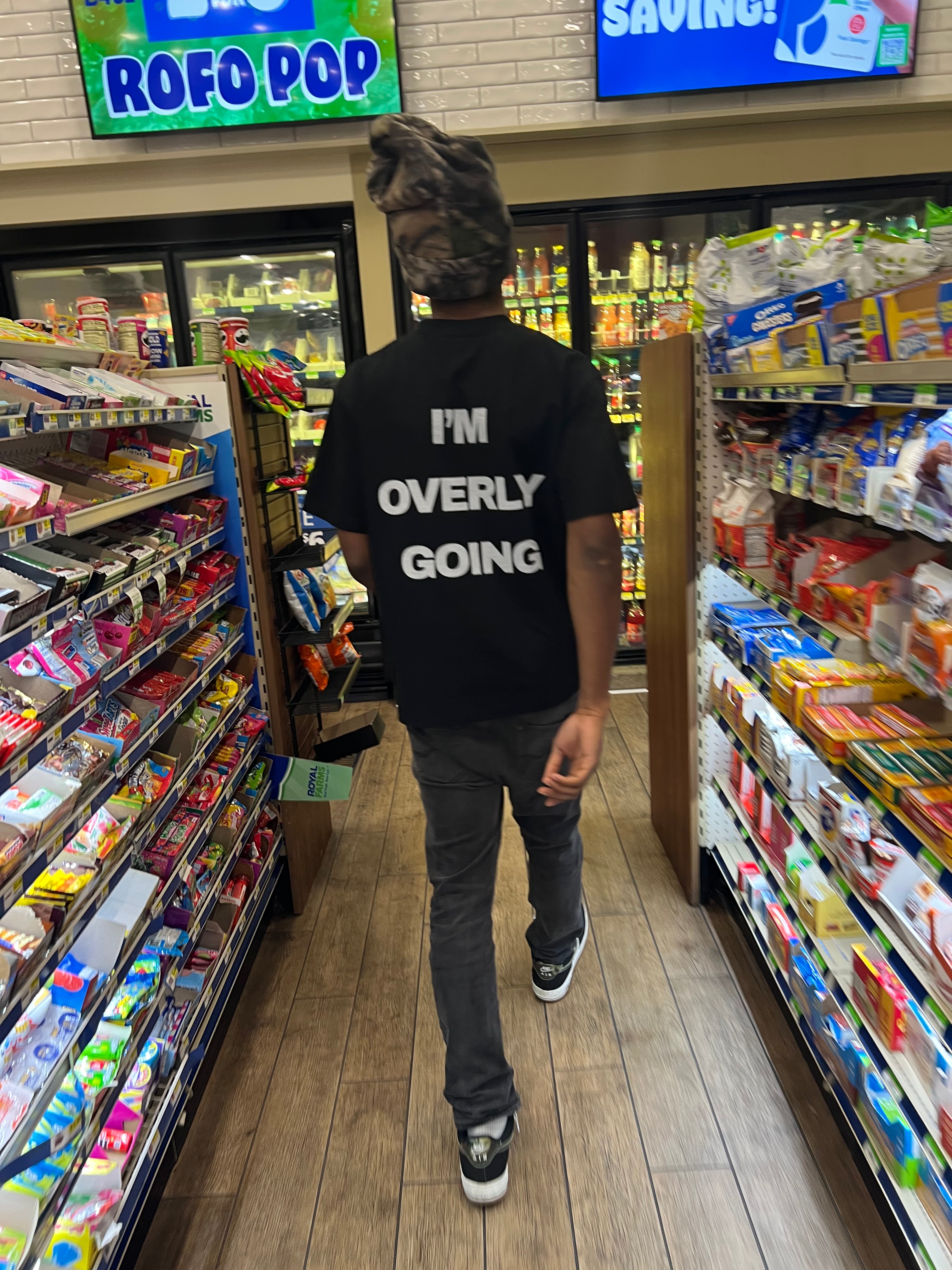 RTF Heavyweight Drop Shoulder Black Tee
